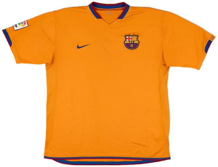 2006-08 Barcelona Away Shirt Messi #19 - 6/10 - (XL)