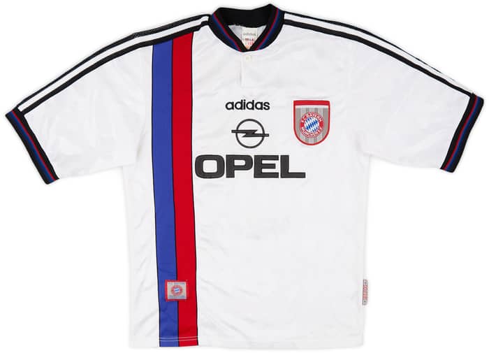 1996-98 Bayern Munich Away Shirt Helmer #5 - 8/10 - (S)