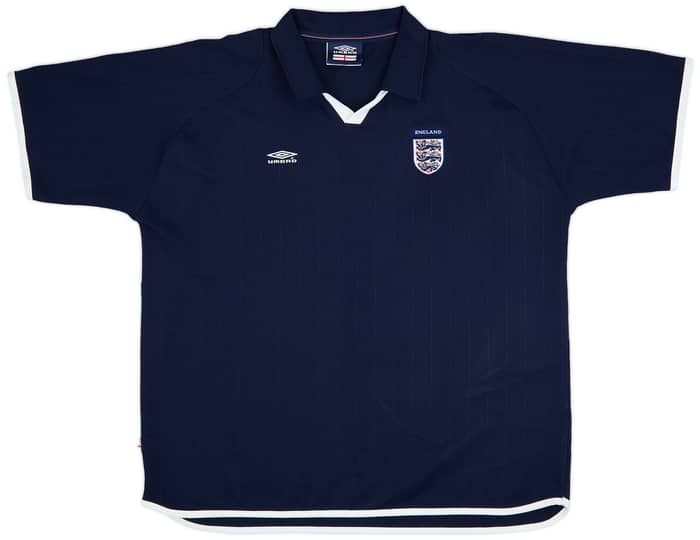 2000-01 England Umbro Training Shirt - 8/10 - (XXL)