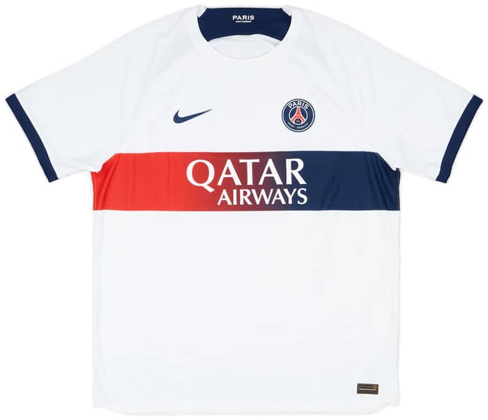 2023-24 Paris Saint-Germain Authentic Away Shirt - 7/10 - (XL)