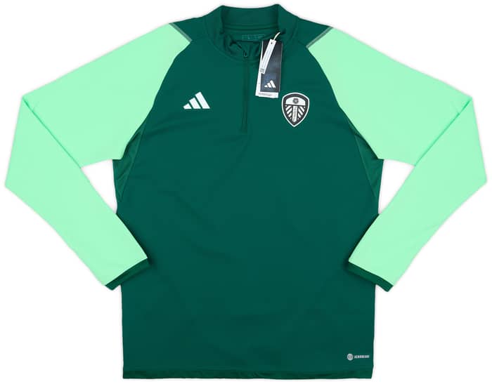2023-24 Leeds United adidas 1/4 Zip Training Top