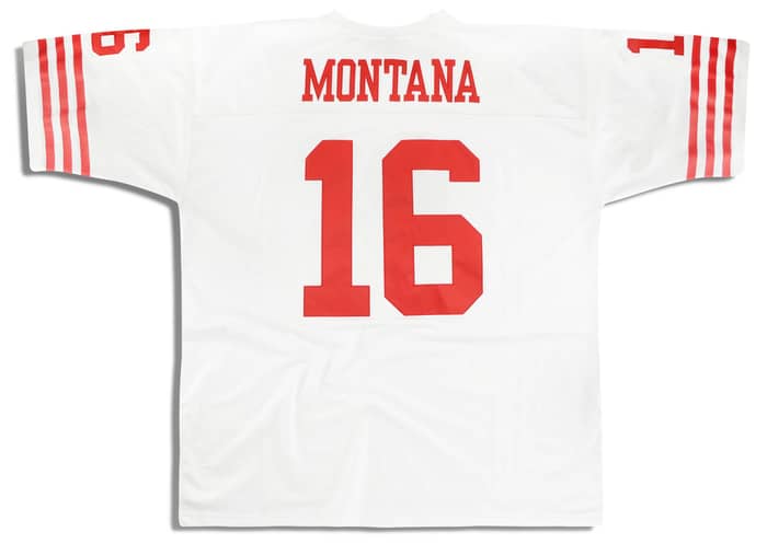 1990 San Francisco 49ers Montana #16 Mitchell & Ness Legacy Jersey (Away) 3XL