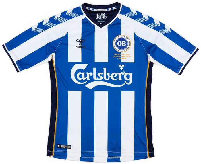 2017 OB Odense Special Shirt Helveg #6 - 9/10 - (XS)