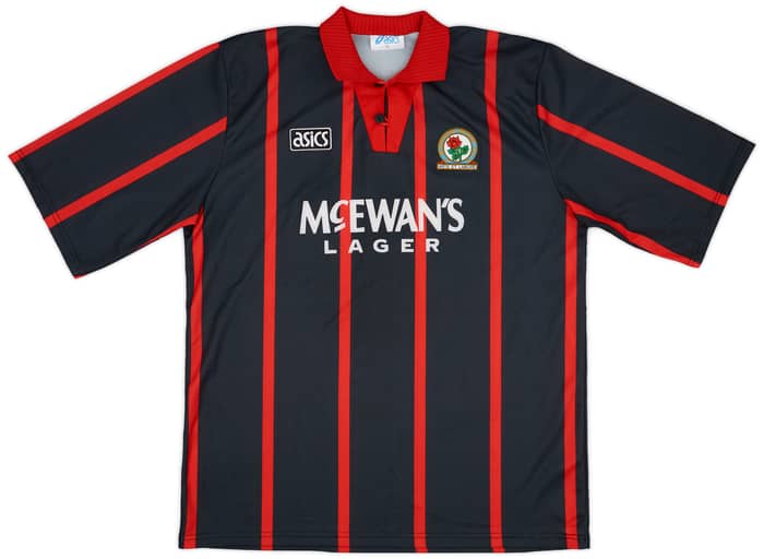 1994-95 Blackburn Away Shirt Shearer #9 - 8/10 - (XL)