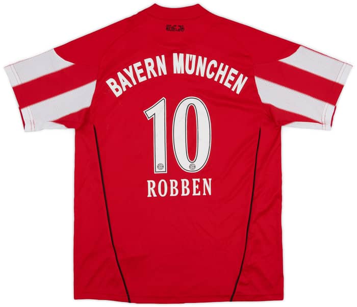 2010-11 Bayern Munich Home Shirt Robben #10 - 6/10 - (L.Boys)