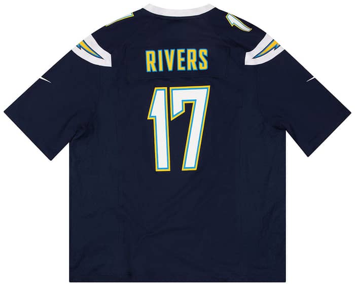 2012-16 San Diego Chargers Rivers #17 Nike Game Jersey (Home) XXL