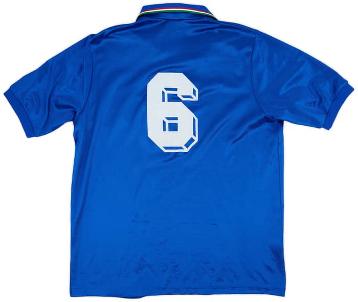 1986-91 Italy Home Shirt #6 - 8/10 - (XL)