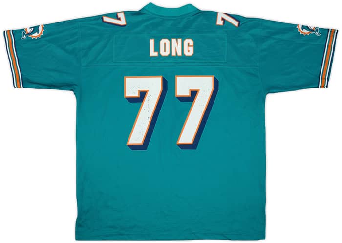 2012 Miami Dolphins Long #77 NFL Pro Line Home Jersey - 5/10 - (XXL)