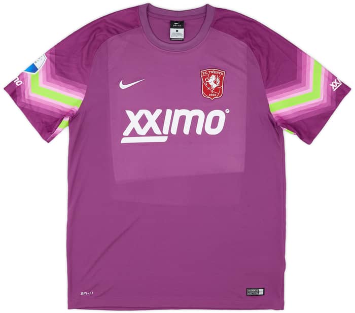 2014-15 FC Twente Match Issue GK Shirt Marsman #1