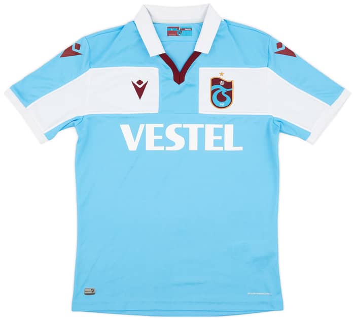 2021-22 Trabzonspor Away Shirt Edin Visca #18 - 6/10 - (L)