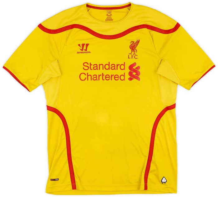 2014-15 Liverpool Away Shirt Gerrard #8 - 5/10 - (XL)