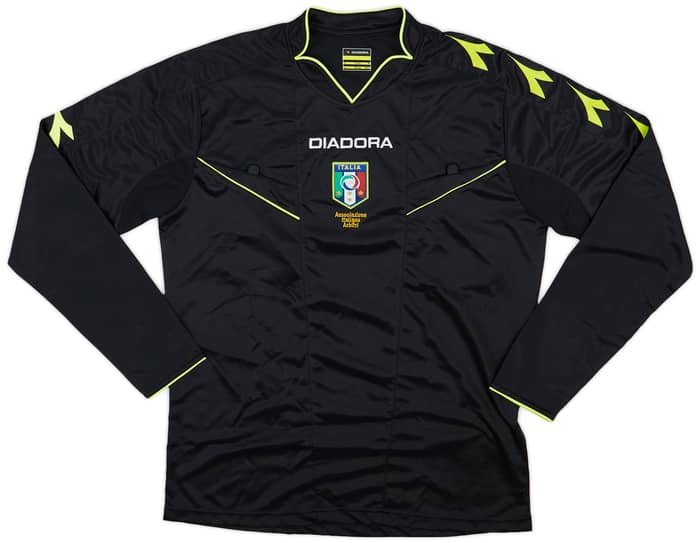 2013-15 Italy Diadora Referee Issue Shirt - 8/10 - (M)