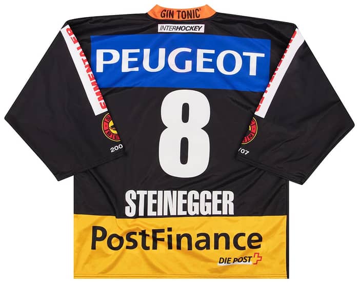 2006-07 SC Bern Steinegger #8 Yvette Jersey (Home) XL