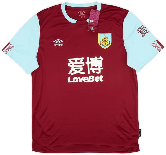 2019-20 Burnley Home Shirt Wood #9 (XL)