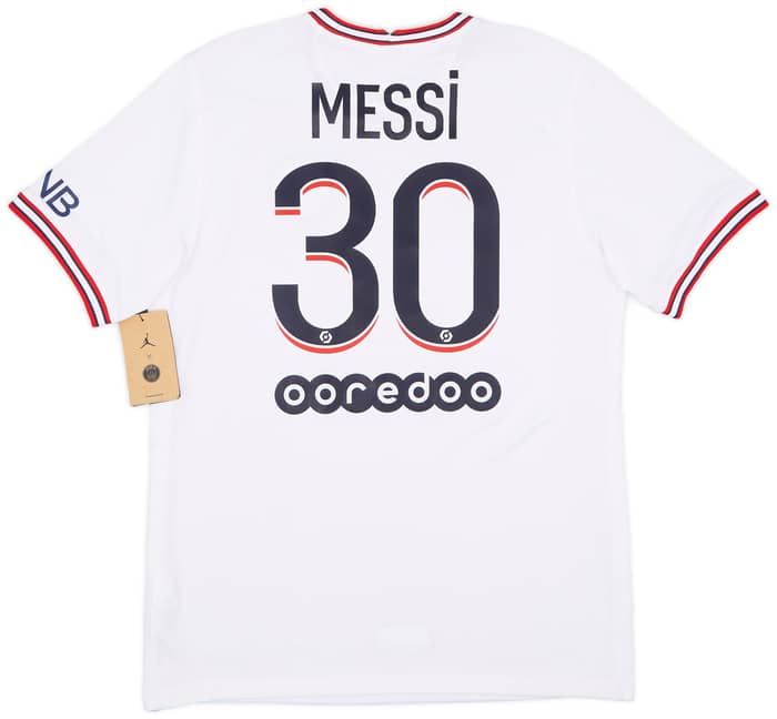 2021-22 Paris Saint-Germain Fourth Shirt Messi #30 (M)