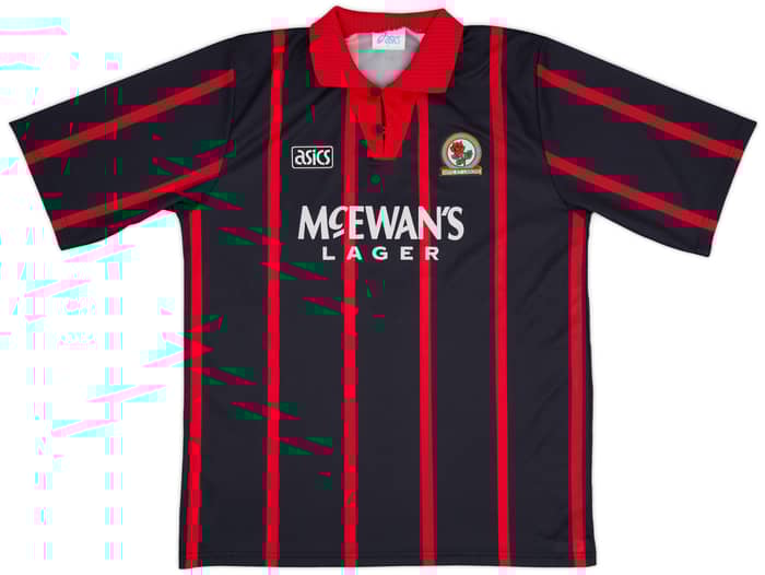 1994-95 Blackburn Away Shirt Shearer #9 - 9/10 - (XL)