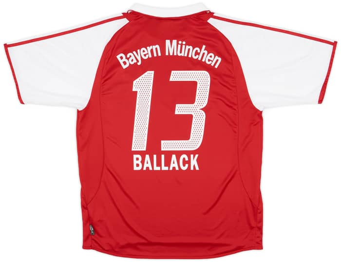 2003-04 Bayern Munich Home Shirt Ballack #13 - 9/10 - (L)