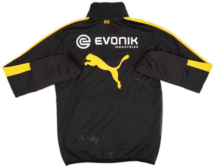 2014-15 Borussia Dortmund Puma 1/4 Zip Training Top - 5/10 - (S)