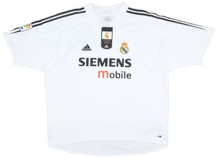 2004-05 Real Madrid Home Shirt Ronaldo #9 (XXL)