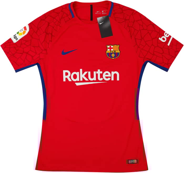 2017-18 Barcelona Player Issue GK S/S Shirt *w/Tags*