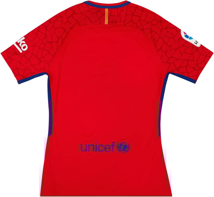 2017-18 Barcelona Player Issue GK S/S Shirt *w/Tags*