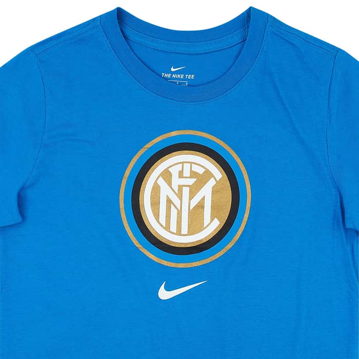 2020-21 Inter Milan Nike Crest Tee KIDS