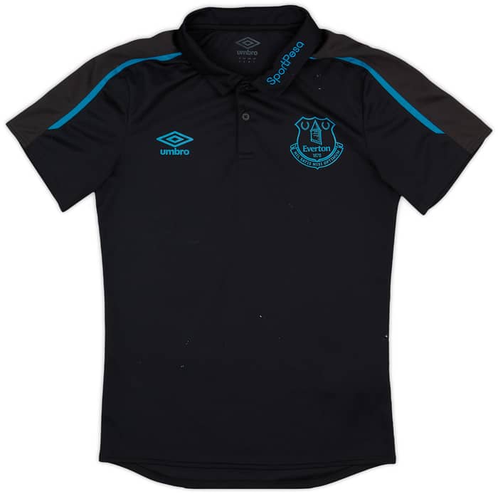 2017-18 Everton Umbro Polo Shirt - 7/10 - (S)