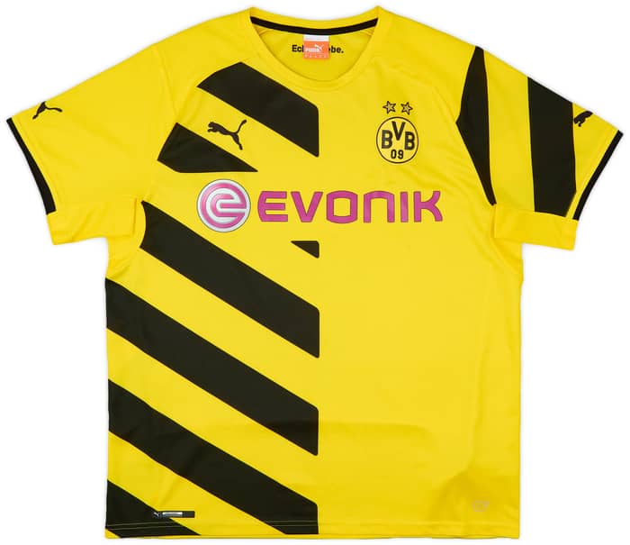 2014-15 Borussia Dortmund Home Shirt - 8/10 - (XL)