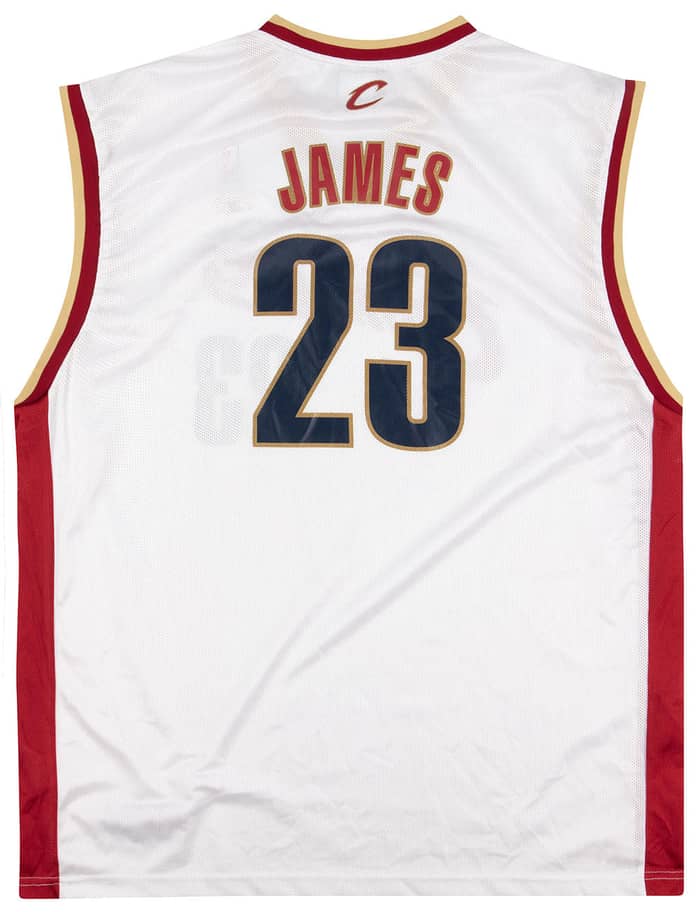 2003-06 Cleveland Cavaliers James #23 Reebok Jersey (Home) Y