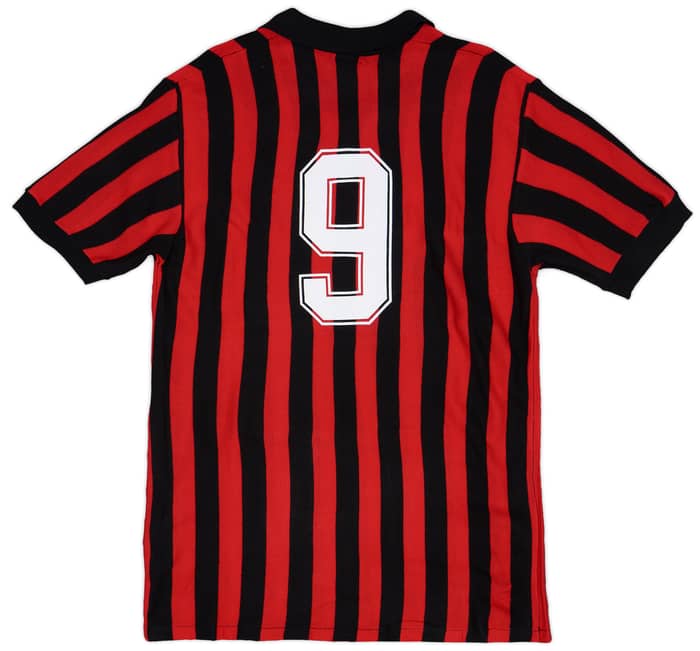 1984-85 AC Milan RollyGo Reissue Home Shirt #9 (Hateley)