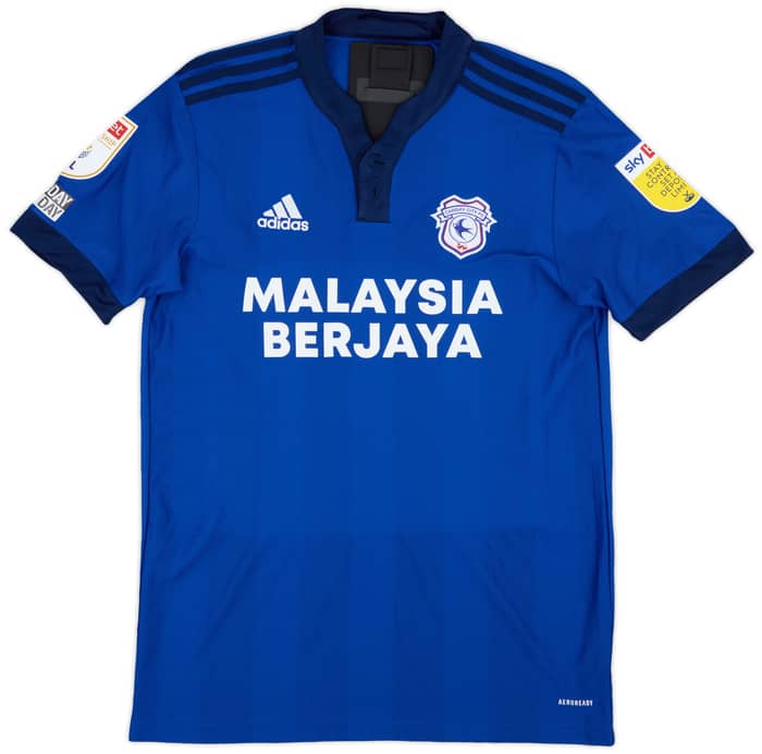2021-22 Cardiff Match Issue Home Shirt Zimba #35