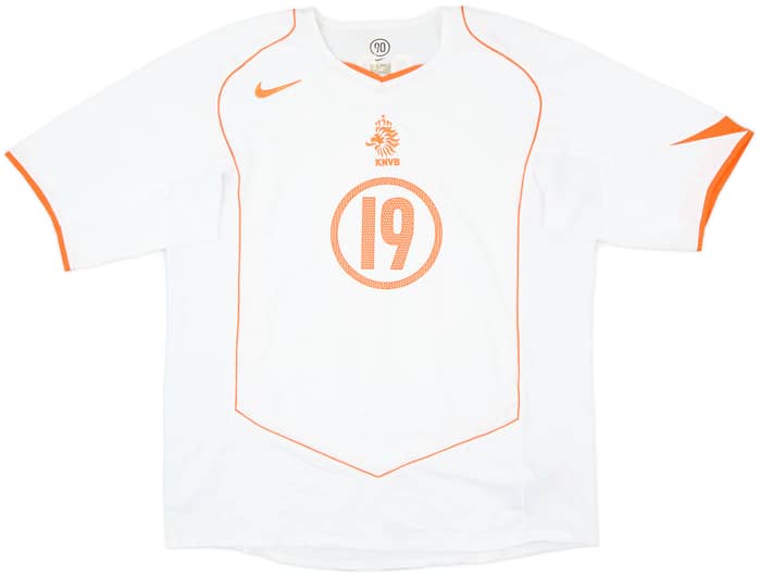 2004-06 Netherlands Away Shirt Robben #19 - 8/10 - (XL)