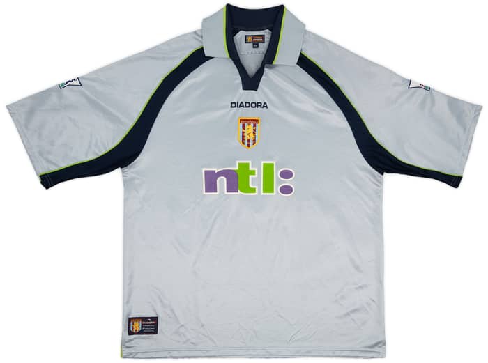 2001-02 Aston Villa Away Shirt Angel #8 - 8/10 - (XXL)