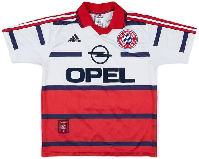 1998-00 Bayern Munich Away Shirt Lizarazu #3 - 6/10 - (L.Boys)