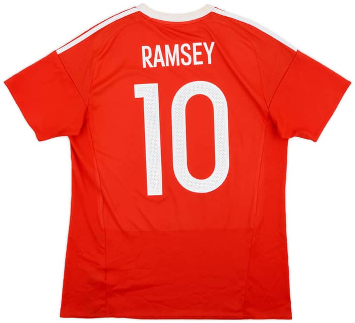 2016-17 Wales Home Shirt Ramsey #10 - 6/10 - (M)