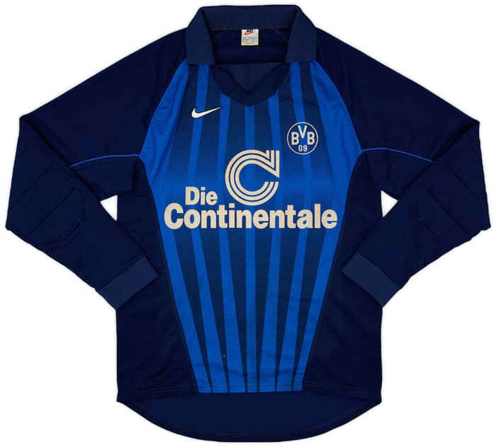 1997-98 Borussia Dortmund Match Issue GK Shirt Kuschmann #22