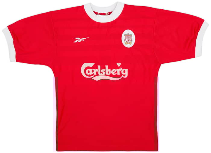 1998-00 Liverpool Home Shirt Redknapp #11 - 8/10 - (S)