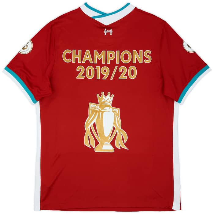 2020-21 Liverpool Home Shirt Champions 2019/20 - 9/10 - (XL)