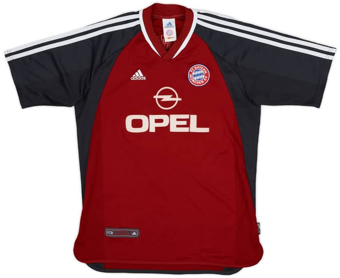 2001-02 Bayern Munich Home Shirt #7 - 6/10 - (XL.Boys)