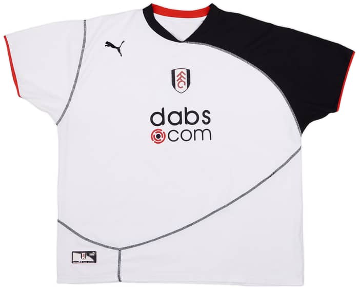 商品画像：Fulham 2003-2005 Home Long Sleeve Shirt #6 Inamoto - Online 2