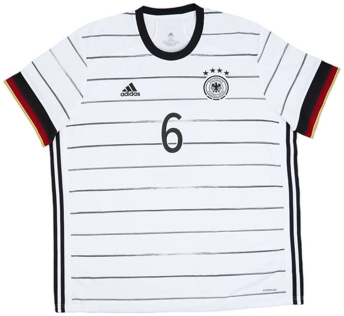2020-21 Germany Home Shirt Kimmich #6 - 9/10 - (XXL)