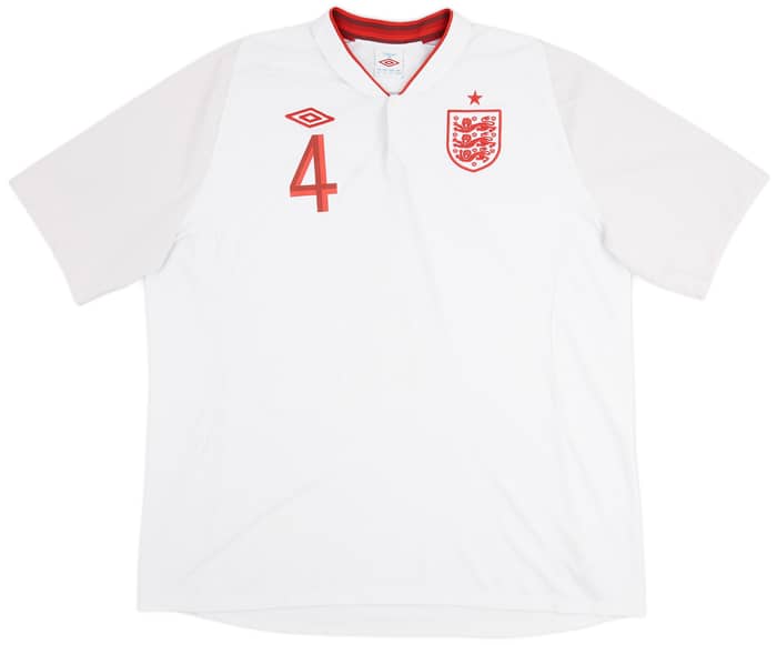 2012-13 England Home Shirt Gerrard #4 - 7/10 - (3XL)