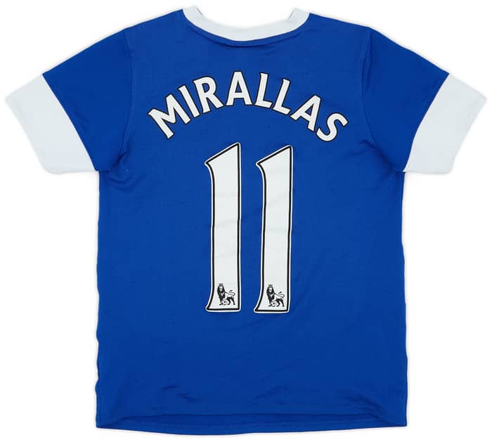2012-13 Everton Home Shirt Mirallas #11 - 5/10 - (M.Boys)