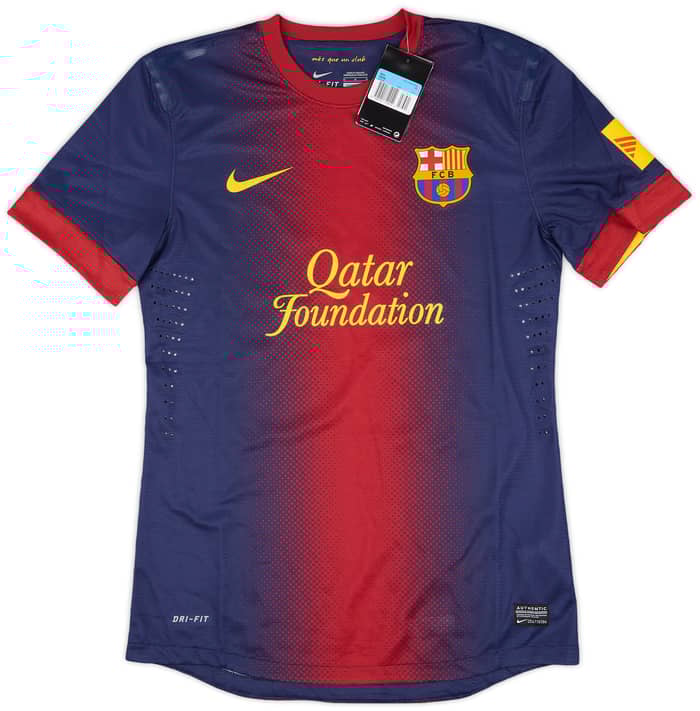 2012-13 Barcelona Player Issue Home Shirt Messi #10 (M)