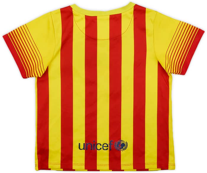 2013-15 Barcelona Away Shirt - 7/10 - (3-4 Years)