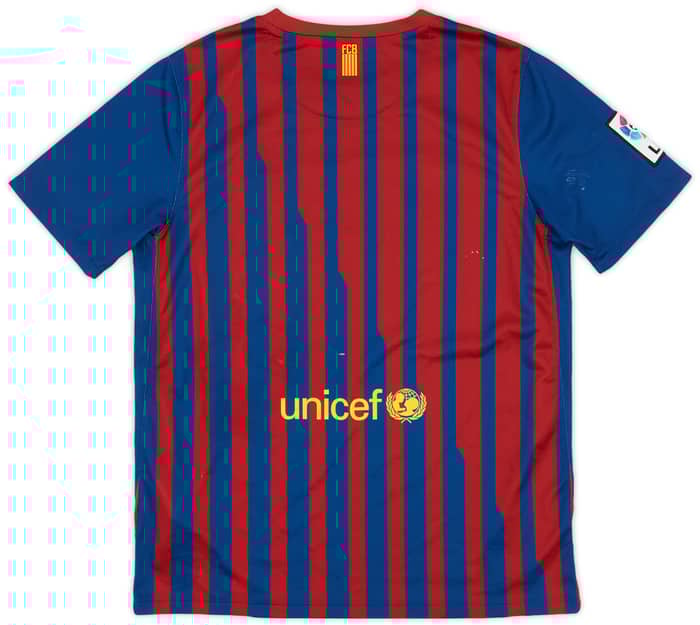2011-12 Barcelona Home Shirt - 5/10 - (XL.Boys)
