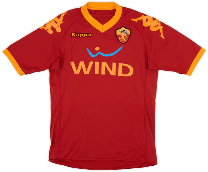 2009-10 Roma Home Shirt Totti #10 - 7/10 - (S)