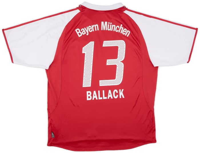 2004-05 Bayern Munich Home Shirt Ballack #13 - 6/10 - (XXL)