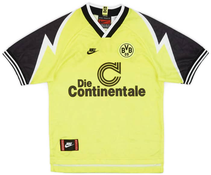 1995-96 Borussia Dortmund Home Shirt - 8/10 - (M.Boys)