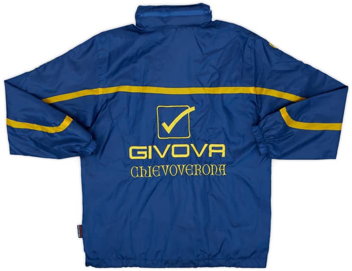 2018-19 Chievo Verona Givova Hooded Rain Jacket - 9/10 - (M)